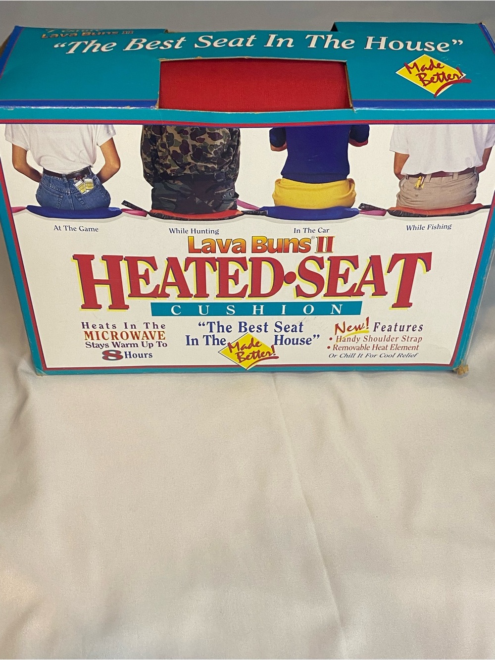 Heated-Seat Cushion - Red